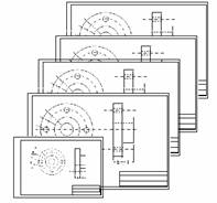 Figure 2 - Models patterns in CAD